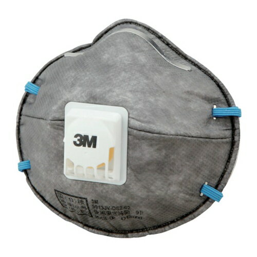 3M 活性炭入り使い捨て式防じんマスク 9913JV DS2 排気弁付き 10枚/1箱 [9913JV DS2] 販売単位：1 送料..