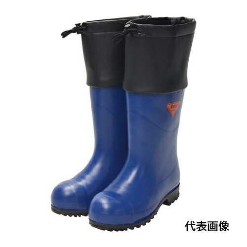 SHIBATA 防寒安全長靴 セーフティベアー#1001白熊 ネイビー 28.0cm [AC052-28.0] AC05228.0 販売単位：..