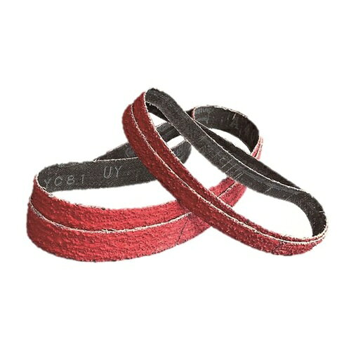 NCA セラミック研磨ベルト TOUGH-RED CE 120 XC80B 10x330x0 [ANNB-XC80B-013056A] ANNBXC80B013056A 50セット 送料無料