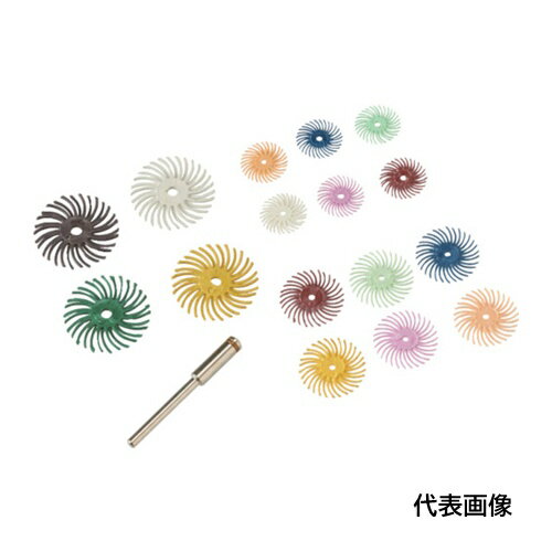 3M ラジアル・ブリッスルディスク #120相当 白 14.3mm [BR DISC 120 9/16] BRDISC120916 48セット 送料..