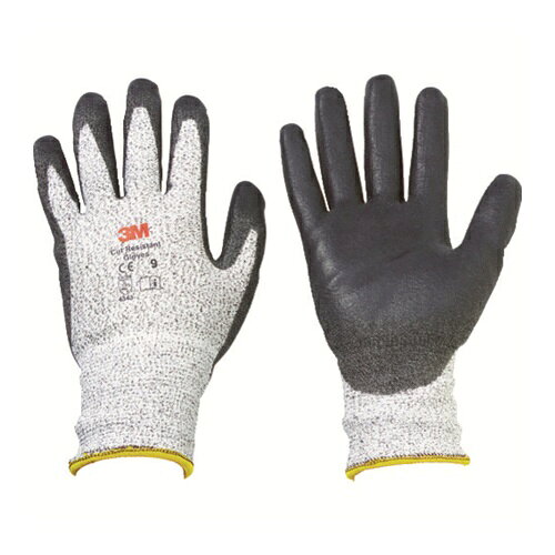 4550309047412｜217-8370 [GLOVECUT3BL ] 1販売商品画像については実際の製品と異なる場合がございます。あくまでも商品のスペックをご確認の上ご注文をお願いいたします。※この商品は受注発注の商品です。その為メーカーに在庫がない場合がございます。その場合は大変申し訳ございませんがキャンセルとさせて頂きます。予めご了承下さい。217-8370特長高強度ポリエチレン繊維とウレタンコーティングにより高いフィット性と作業性を確保しています。薄くやわらかい素材により手になじみ細かい作業にもストレスを感じずスムーズに行えます。ムレにくく、長時間の作業でも快適です。用途金属・ガラス加工作業、建築・土木作業。仕様色：ライトグレー/ブラックサイズ：L全長(cm)：24.5手のひら周り(cm)：21.5中指長さ(cm)：8.5厚さ(mm)：1.3ゲージ数：13EN388 2016規格：4342BEN388 2003規格：4343リストカラー：黄すべり止め：あり耐切創レベル：3/B仕様213ゲージ編EN388規格：摩耗強さ4、切創抵抗3、引裂強さ4、突刺抵抗2、切創抵抗B材質_仕上繊維部:高強度ポリエチレン繊維すべり止め部：ポリウレタン質量80.000G注意電気に対して絶縁性がありませんので通電作業には使用しないでください。ご使用条件によっては、突き刺し強度や切創強度が確保できない場合がありますので、事前に安全性をご確認の上、ご使用ください。難燃性ではありませんので火気のそばで使用しないでください。ドリルなどの回転体を扱う作業では手を挟む危険があるので使用しないでください。使用中にアレルギー反応により、かゆみ、かぶれ、発疹などを起こすことがあります。この商品は、一般消費者様向けの製品ではないため、表示や取扱説明書などが一般消費者様向けに表記・同梱されておりません。原産国スリランカJANコード4550309047412「ルーペスタジオ」では、拡大鏡(虫眼鏡/ルーペ)、双眼鏡、単眼鏡、望遠鏡などのレンズ製品を主に取り扱っております。工具製品は常には在庫しておらずお取りよせとなります。ご了承下さい。耐切創手袋 高強度ポリエチレン（ウレタン背抜き）3M 耐切創手袋 関連商品へ