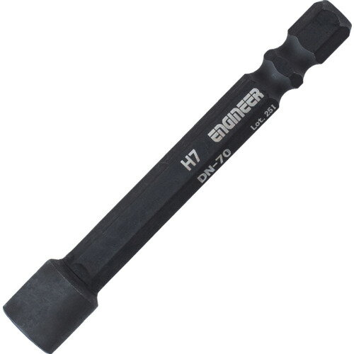乐天商城 - ENGINEER ナットドライバービット 対辺:7mm [DN-70] DN70 販売単位：1