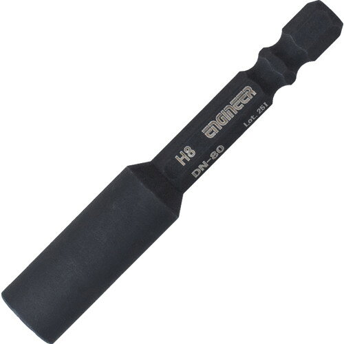 4989833004217｜716-1731 [DN80 ] 1販売 商品画像については実際の製品と異なる場合がございます。あくまでも商品のスペックをご確認の上ご注文をお願いいたします。※この商品は受注発注の商品です。その為メーカーに在庫がない場合がございます。その場合は大変申し訳ございませんがキャンセルとさせて頂きます。予めご了承下さい。716-1731特長奥まった場所のボルトやナットを回せるナットドライバービットです。ボックス部が深く、ボルトが突き出ている場合でも使用できます。用途六角ボルト、ナットの取り付け、取り外しに。仕様全長(mm)：65対辺(mm)：8軸対辺(mm)：6.35先端径(mm)：φ11材質_仕上本体：炭素鋼質量24.000G原産国台湾JANコード4989833004217「ルーペスタジオ」では、拡大鏡(虫眼鏡/ルーペ)、双眼鏡、単眼鏡、望遠鏡などのレンズ製品を主に取り扱っております。工具製品は常には在庫しておらずお取りよせとなります。ご了承下さい。ソケットドライバー ソケットドライバーENGINEER ナットドライバービット 関連商品へ