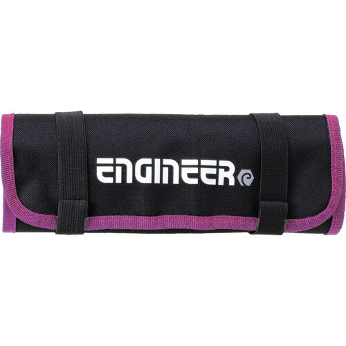 ENGINEER ツールロールバッグPINK&BLACK W465×D250 [KSE-35P] KSE35P 販売単位：1