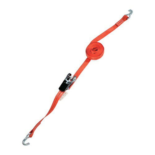 TRUSCO トラスコ中山 ベルト荷締機 25mm幅 127kg Jフックタイプ JIS規格品 [GV25A-...