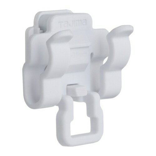 タジマ ヘルメット セフメット用セフペンホルダー 1本差し ホワイト [HASFPW] HASFPW 販売単位：1