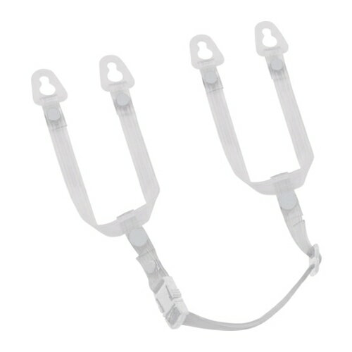 タジマ ヘルメット あご耳紐セット ビニール クリア [HASVC] HASVC 販売単位：1