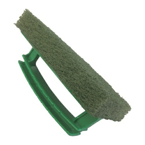 3M たわし ハンドブラシ(一体型タイプ) 緑パッド 95×150mm [H/BRUSH GRE] HBRUSHGRE 販売単位：1