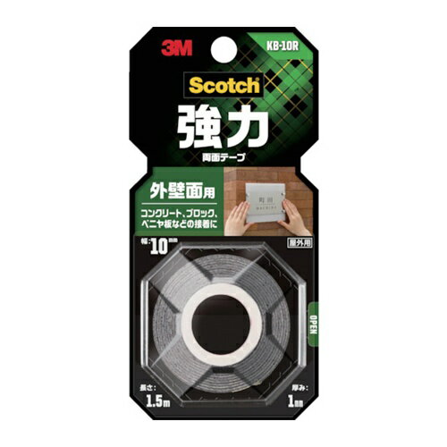 3M �����å� ����ξ�̥ơ��� �������� 10mm��1.5m [KB-10R] KB10R ����ñ�̡�1