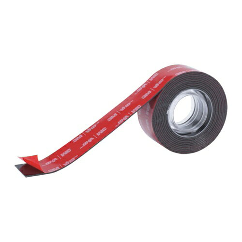 4550309281861｜460-0737 [KCW25R ] 1販売 商品画像については実際の製品と異なる場合がございます。あくまでも商品のスペックをご確認の上ご注文をお願いいたします。※この商品は受注発注の商品です。その為メーカーに在庫がない場合がございます。その場合は大変申し訳ございませんがキャンセルとさせて頂きます。予めご了承下さい。460-0737特長耐熱性・耐UV性のある製品です。柔軟性の高い基材のため、振動による脱落も防止します。黒色で接着部や気泡が目立ちません。用途フロントガラスと車載アクセサリーの接着に。仕様色：黒幅(mm)：25長さ(m)：1.5厚さ(mm)：1.0テープカット条件：切断にはカッターが必要粘着力(N/10mm)：90度方向剥離力 20 N/cm使用温度範囲(℃)：-20℃から90℃仕様2切断にはカッターが必要材質_仕上基材：アクリルフォーム粘着剤：アクリル系質量44.000G原産国アメリカJANコード4550309281861「ルーペスタジオ」では、拡大鏡(虫眼鏡/ルーペ)、双眼鏡、単眼鏡、望遠鏡などのレンズ製品を主に取り扱っております。工具製品は常には在庫しておらずお取りよせとなります。ご了承下さい。汎用両面テープ 汎用両面テープ3M スコッチ 関連商品へ