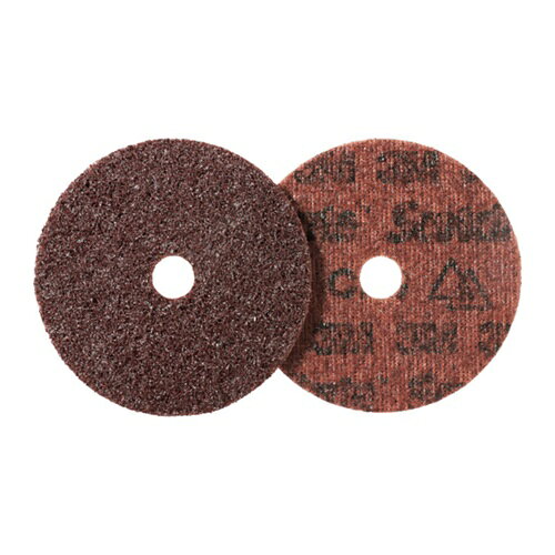 4550309308469｜501-0214 [PSCDC100X16H ] 10セット商品画像については実際の製品と異なる場合がございます。あくまでも商品のスペックをご確認の上ご注文をお願いいたします。※この商品は受注発注の商品です。その為メーカーに在庫がない場合がございます。その場合は大変申し訳ございませんがキャンセルとさせて頂きます。予めご了承下さい。501-0214特長3M社の精密成型砥粒を採用している為、メタコンディスクと比べて耐久性が向上しています。素地を削りすぎることがなく、滑らかに仕上げられます。塗膜、接着時の密着力が向上します。不織布のため目づまりしません。取り付けは面ファスナータイプです。適用ホルダー（D/H 914E・D/H 914Aは面ファスナー+センターロック機構です。仕様粒度(#)：120外径(mm)：100穴径(mm)：16最高使用回転数(rpm)：13600色：茶仕上がり相当番手(#)：120質量19.200G注意この商品は、一般消費者様向けの製品ではないため、表示や取扱説明書等が一般消費者様向けに表記・同梱されておりません。原産国アメリカJANコード4550309308469「ルーペスタジオ」では、拡大鏡(虫眼鏡/ルーペ)、双眼鏡、単眼鏡、望遠鏡などのレンズ製品を主に取り扱っております。工具製品は常には在庫しておらずお取りよせとなります。ご了承下さい。ディスクペーパー ディスクペーパー（ファイバーディスク）3M スコッチ・ブライト プレシジョンSCディスク 関連商品へ