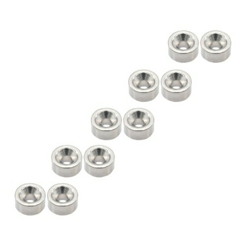 TRUSCO トラスコ中山 まとめ買い ネオジム丸形磁石 皿ねじ穴付 外径10mmX5mm M3 10個入 [T10R05-M3-10P] T10R05M310P 販売単位：1 送料無料