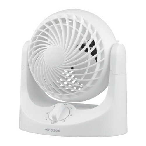 IRIS 207013 卓上扇 マカロン型mini 固定式 ホワイト [TAF-MKM10N-W] TAFMKM10NW 販売単位：1