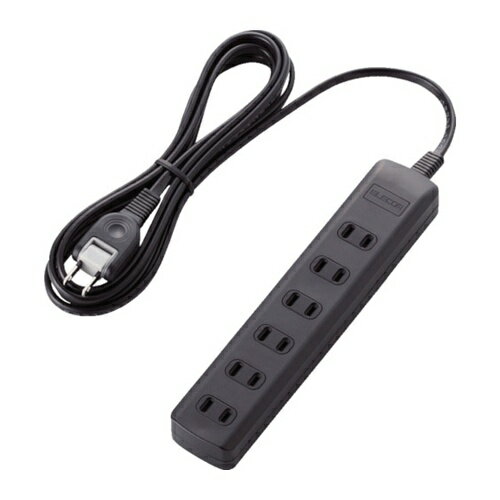 ELECOM 雷ガードタップ スイッチ無 6�