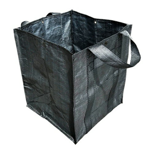 ユタカメイク 耐候作業袋 ”虎畚”とらふご ブラック W450×D450×H500mm 100L [W-321] W321 販売単位：1