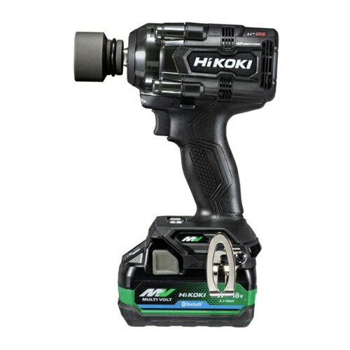 HiKOKI 36Vコードレスインパクトレンチ 新マルチボルトセット品 ストロングブラック仕様 [WR36DH(2XPBS..