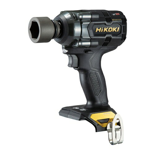 HiKOKI 【黒金 限定カラー】36Vコードレスインパクトレンチ ブラック&ゴールド 本体のみ [WR36DH(NN)(B..