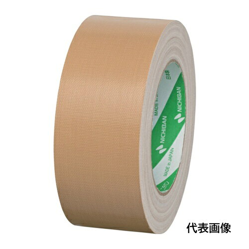 ニチバン 布粘着テープ 102N7-50 大巻 (重量物封かん用)黄土 50mmX25m [102RN7-50] 102RN750 販売単位：1