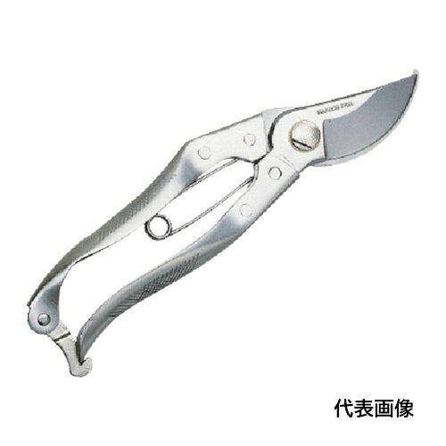 4951167222483｜868-2278 [2248] 1販売こちらの商品はメール便対応商品です。メール便対応数：5（※1回のご注文で対応数の合計が101以上だとメール便は対応できませんので予めご了承下さい。) 商品画像については実際の製品と異なる場合がございます。あくまでも商品のスペックをご確認の上ご注文をお願いいたします。※この商品は受注発注の商品です。その為メーカーに在庫がない場合がございます。その場合は大変申し訳ございませんがキャンセルとさせて頂きます。予めご了承下さい。868-2278特長ステンレス製のため、サビ・木ヤニに強いです。用途庭木・果樹の剪定に。仕様切断能力(mm)：φ10刃長(mm)：60全長(mm)：200刃渡(mm)：60材質_仕上ステンレス鋼質量220.000G原産国日本JANコード4951167222483「ルーペスタジオ」では、拡大鏡(虫眼鏡/ルーペ)、双眼鏡、単眼鏡、望遠鏡などのレンズ製品を主に取り扱っております。工具製品は常には在庫しておらずお取りよせとなります。ご了承下さい。剪定ハサミ 剪定ハサミGS 関連商品へ