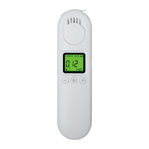 4932134251453｜664-2703 [798004 ] 1販売 商品画像については実際の製品と異なる場合がございます。あくまでも商品のスペックをご確認の上ご注文をお願いいたします。※この商品は受注発注の商品です。その為メーカーに在庫がない場合がございます。その場合は大変申し訳ございませんがキャンセルとさせて頂きます。予めご了承下さい。664-2703特長J-BAC認定品（JB10003-67）です。息を吹きかけるだけで呼気中のアルコール濃度を測定できます。約20秒弱で測定完了です。1000件まで測定記録（年月日・時刻・測定者番号）を本体のメモリーにデータ保存できます。測定者をコード番号で1から10まで設定できるので測定者番号別に記録管理できます。パソコンにUSBでデータ転送できるので、安全運転管理者の記録作成をサポートします。交換式のマウスピースから息の吹き込みができて衛生的です。測定タイミングを電子音でお知らせします。測定結果を3段階の液晶バックライト色で表示します。用途始業・点呼時のアルコールチェックに。仕様電池：単アルカリ乾電池×2本使用（別売り）入力電圧：3Vセンサー：半導体ガスセンサーセンサー寿命：約1000回又は1年仕様2J-BAC認定品（JB10003-67）材質_仕上ABS、PC質量122.000Gセット内容_付属品取扱説明書、保証書、マウスピース×10個、データ転送用USBコード、収納ポーチ注意電池は別売りです。アルコールチェッカーは飲酒の有無を判断するための一つの判断材料であって、運転の可否を判断する物ではありません。本商品は法執行用アルコール検知器ではありません。測定値が法基準以下であっても、必ずしも法執行を免れるものではありません。原産国中国JANコード4932134251453「ルーペスタジオ」では、拡大鏡(虫眼鏡/ルーペ)、双眼鏡、単眼鏡、望遠鏡などのレンズ製品を主に取り扱っております。工具製品は常には在庫しておらずお取りよせとなります。ご了承下さい。アルコールチェッカー アルコールチェッカー緑十字 2WAYアルコールチェッカー ホワイト 関連商品へ