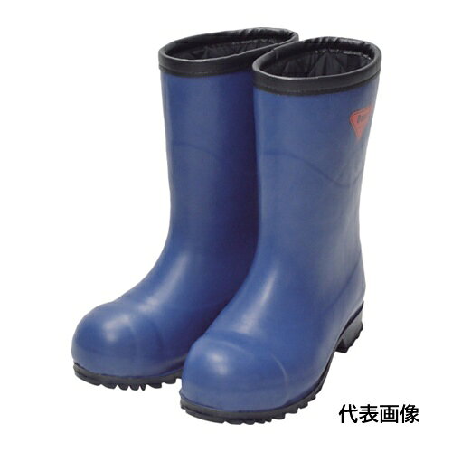 SHIBATA 防寒安全長靴 セーフティベアー#1011白熊 ネイビー フード無し 28.0cm [AC...