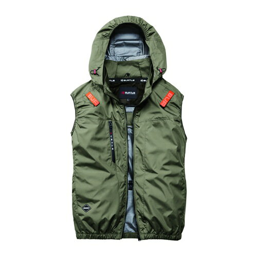 ｜716-1180 [AC209423XXL ] 1販売 商品画像については実際の製品と異なる場合がございます。あくまでも商品のスペックをご確認の上ご注文をお願いいたします。※この商品は受注発注の商品です。その為メーカーに在庫がない場合がございます。その場合は大変申し訳ございませんがキャンセルとさせて頂きます。予めご了承下さい。716-1180特長軽量・撥水性に優れたソフトシェル素材を使用しています。背ヨークに保冷剤を収納可能なポケット付です。ヘルメット収納フード（着脱可能）、フックハンガー、背ランヤードホールを配備したフルハーネス完全対応モデルです。仕様色：カーキサイズ：XXL着丈(cm)：72胸囲(cm)：130肩幅(cm)：50冷却ファン有無：無仕様2遮熱性：マイナス8℃（アルミコーティング加工）サイドファン仕様質量350.000G原産国ミャンマー「ルーペスタジオ」では、拡大鏡(虫眼鏡/ルーペ)、双眼鏡、単眼鏡、望遠鏡などのレンズ製品を主に取り扱っております。工具製品は常には在庫しておらずお取りよせとなります。ご了承下さい。冷却衣服 冷却ベストBURTLE ACベスト 関連商品へ