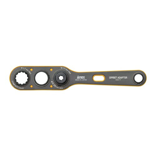 4962485278816｜708-5374 [AOA17 ] 1販売 こちらの商品はメール便対応商品です。メール便対応数：35（※1回のご注文で対応数の合計が101以上だとメール便は対応できませんので予めご了承下さい。) 商品画像については実際の製品と異なる場合がございます。あくまでも商品のスペックをご確認の上ご注文をお願いいたします。※この商品は受注発注の商品です。その為メーカーに在庫がない場合がございます。その場合は大変申し訳ございませんがキャンセルとさせて頂きます。予めご了承下さい。708-5374特長狭所のボルト・ナット回しの時短と省力を実現する電動ドライバー用アタッチメント工具です。用途電気設備の架台、ダクトレール周りのボルト・ナット回しに。仕様全長(mm)：215幅(mm)：38厚さ(mm)：16.2最大トルク(N・m)：230仕様2全ネジ対応貫通穴仕様材質_仕上本体：合金鋼、炭素鋼、PP、TPE質量312.000G原産国日本JANコード4962485278816「ルーペスタジオ」では、拡大鏡(虫眼鏡/ルーペ)、双眼鏡、単眼鏡、望遠鏡などのレンズ製品を主に取り扱っております。工具製品は常には在庫しておらずお取りよせとなります。ご了承下さい。ビット用アタッチメント ソケットビットアダプターアネックス 関連商品へ