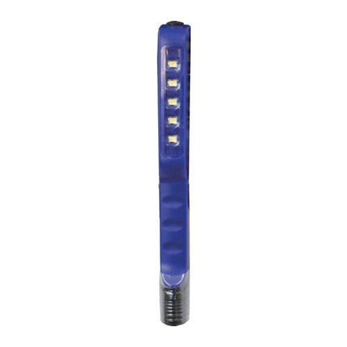 4580390321450｜274-2848 [GP201B ] 1販売 商品画像については実際の製品と異なる場合がございます。あくまでも商品のスペックをご確認の上ご注文をお願いいたします。※この商品は受注発注の商品です。その為メーカーに在庫がない場合がございます。その場合は大変申し訳ございませんがキャンセルとさせて頂きます。予めご了承下さい。274-2848特長超小型軽量設計で誰の手にもしっかりフィットし、持ち運びがしやすいコンパクトサイズです。LEDチップに特殊加工を施しているので、照射距離が長く、同等製品よりも明るく照らすことができます。単4型乾電池3本ですぐに使用できます。本体カラーは3色（赤・青・白）から選べます。用途作業灯・防犯灯・非常灯・夜間照明・車中照明など様々な用途に。仕様明るさ(lm)：120外径(mm)：31全長(mm)：170使用電池：単4乾電池×3個（別売）最大点灯時間(h)：約3〜4保護等級：IP54色：ブルー幅(mm)：17奥行(mm)：31高さ(mm)：170仕様2電源：単4乾電池×3本（別売）SMD 3528 LEDチップ5個使用質量45.000G原産国中国JANコード4580390321450「ルーペスタジオ」では、拡大鏡(虫眼鏡/ルーペ)、双眼鏡、単眼鏡、望遠鏡などのレンズ製品を主に取り扱っております。工具製品は常には在庫しておらずお取りよせとなります。ご了承下さい。懐中電灯 LEDペンライト（電池式）富士倉 ハンディライトミニ 関連商品へ