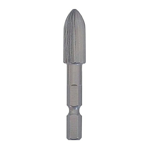 4964521326567｜698-3562 [NO.2656H ] 1販売こちらの商品はメール便対応商品です。メール便対応数：10（※1回のご注文で対応数の合計が101以上だとメール便は対応できませんので予めご了承下さい。) 商品画像については実際の製品と異なる場合がございます。あくまでも商品のスペックをご確認の上ご注文をお願いいたします。※この商品は受注発注の商品です。その為メーカーに在庫がない場合がございます。その場合は大変申し訳ございませんがキャンセルとさせて頂きます。予めご了承下さい。698-3562特長使いやすい形状の金工ヤスリです。チャックで滑りにくい六角軸です。用途金属の研削、研磨作業に。仕様仕上がりタイプ：カッター目形状：砲弾型全長(mm)：60刃長(mm)：10刃幅(mm)：25仕様2許容回転数：5000r.p.m.質量29.000G原産国中国JANコード4964521326567「ルーペスタジオ」では、拡大鏡(虫眼鏡/ルーペ)、双眼鏡、単眼鏡、望遠鏡などのレンズ製品を主に取り扱っております。工具製品は常には在庫しておらずお取りよせとなります。ご了承下さい。ヤスリ 鉄工用ヤスリSumflex 六角軸金工やすり 金工回転ヤスリφ10×25 関連商品へ