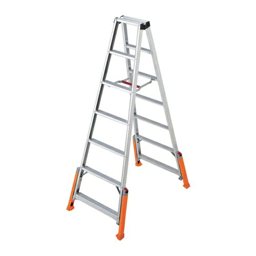 4968757044370｜717-5695 [RLH21 ] 1販売 商品画像については実際の製品と異なる場合がございます。あくまでも商品のスペックをご確認の上ご注文をお願いいたします。※この商品は受注発注の商品です。その為メーカーに在庫がない場合がございます。その場合は大変申し訳ございませんがキャンセルとさせて頂きます。予めご了承下さい。717-5695特長横倒れ防止のアウトリガーを標準装備しています。折りたたむとフラットになるので積み重ねやすく収納効率が向上します。赤いレバーを操作することでアウトリガーの開閉が可能です。ワンタッチバーで片手で簡単に閉じる事ができます。幅広天板は工具などを置ける便利な天板トレー形状です。用途建築現場で横揺れ防止の脚立として。仕様最大使用質量(kg)：130天板高さ(m)：1.99収納時全長(m)：2.08天板寸法(mm)：300×129踏ざん間隔(mm)：298踏ざん踏面幅(mm)：55Aマーク：認定品SGマーク：認定品収納時寸法(mm)幅：750収納時寸法(mm)奥行：150収納時寸法(mm)高さ：2080設置寸法(mm)幅：750〜1200設置寸法(mm)奥行：1220ステップ数(天板除く)：6仕様2天板トレー形式ワンタッチバーアウトリガー標準装備材質_仕上アルミ合金質量10.000KG原産国中国JANコード4968757044370「ルーペスタジオ」では、拡大鏡(虫眼鏡/ルーペ)、双眼鏡、単眼鏡、望遠鏡などのレンズ製品を主に取り扱っております。工具製品は常には在庫しておらずお取りよせとなります。ご了承下さい。脚立 専用脚立ハセガワ アウトリガー脚立 ハチ型 関連商品へ