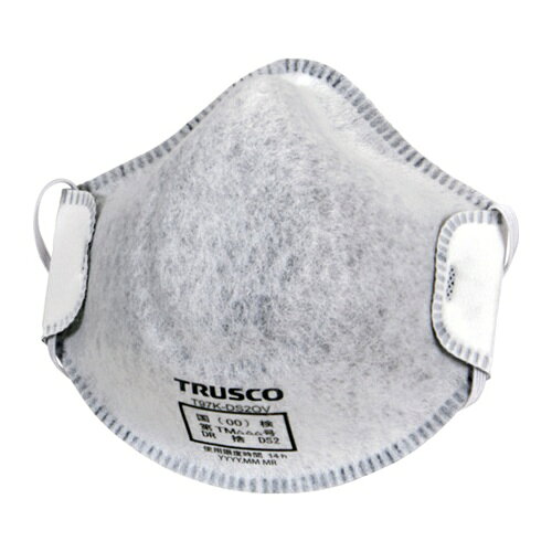 4550414301201｜702-0865 [T97KDS2OV ] 1販売 商品画像については実際の製品と異なる場合がございます。あくまでも商品のスペックをご確認の上ご注文をお願いいたします。※この商品は受注発注の商品です。その為メーカーに在庫がない場合がございます。その場合は大変申し訳ございませんがキャンセルとさせて頂きます。予めご了承下さい。702-0865特長柔らかい接顔布が顔にしっかりと密着し、優れた密着性を提供します。内層にはコットン素材を使用しており、マスクが潰れにくく、内部空間を保ちます。金属素材を一切使用していないメタルフリー製品なので、廃棄処理にかかる時間が短縮できます。高品質なメルトブローン不織布を使用しており、呼吸抵抗が低く快適に着用いただけます。内部空間が広く、呼吸がしやすい構造です。自由に長さ調節可能なループ締め紐とアジャスターが付いており、さらにフィット感が向上します。活性炭層を追加することで、異臭を吸着し、より快適な使用感を実現します。金具不使用で廃棄の際に分別がしやすいです。耳紐がスリムでソフトなので、より自然で快適な掛け心地です。用途金属・溶接ヒュームが発散する作業。溶接作業、研磨、研削作業、グラインダー作業。不快臭が発生する作業。清掃作業、軽作業。仕様縦(mm)：135横(mm)：132粒子捕集効率(%)：95以上使用限度時間：14吸気抵抗(Pa)：50以下排気抵抗(Pa)：50以下国家検定合格番号：TM866タイプ：頭掛けタイプ仕様2排気弁無活性炭層しめ紐取付部分及びしめ紐強度（N）：10以上吸気抵抗上昇値（Pa）：160以下二酸化炭素濃度上昇値（%）：1以下ぬれ抵抗値（Pa）： 49以下排気弁の作動気密性（秒）：15以上材質_仕上本体：コットン接触布：ポリエステル（PEs）しめひも：ポリウレタン（PU）アジャスター：ポリプロピレン（PP）質量250.700G注意使用前点検を必ず実施してください。粒子捕集効率が低下するため、洗わないでください。乾燥状態で使用してください。毒性の高い粉じんやウイルスなどに使用した場合は、一回使用ごとに廃棄し、再使用はしないでください。本品の使用により、人によってはアレルギー反応や、また環境中の有害物質や汗のため、発疹、発赤、かゆみなどの症状が現れることがあります。そのような場合は使用を中止し、皮膚科医などへご相談ください。原産国中国JANコード4550414301201「ルーペスタジオ」では、拡大鏡(虫眼鏡/ルーペ)、双眼鏡、単眼鏡、望遠鏡などのレンズ製品を主に取り扱っております。工具製品は常には在庫しておらずお取りよせとなります。ご了承下さい。使い捨て式防じんマスク 使い捨て式防じんマスク（DS2国家検定合格品）TRUSCO 高密着 使い捨て式防じんマスク 関連商品へ