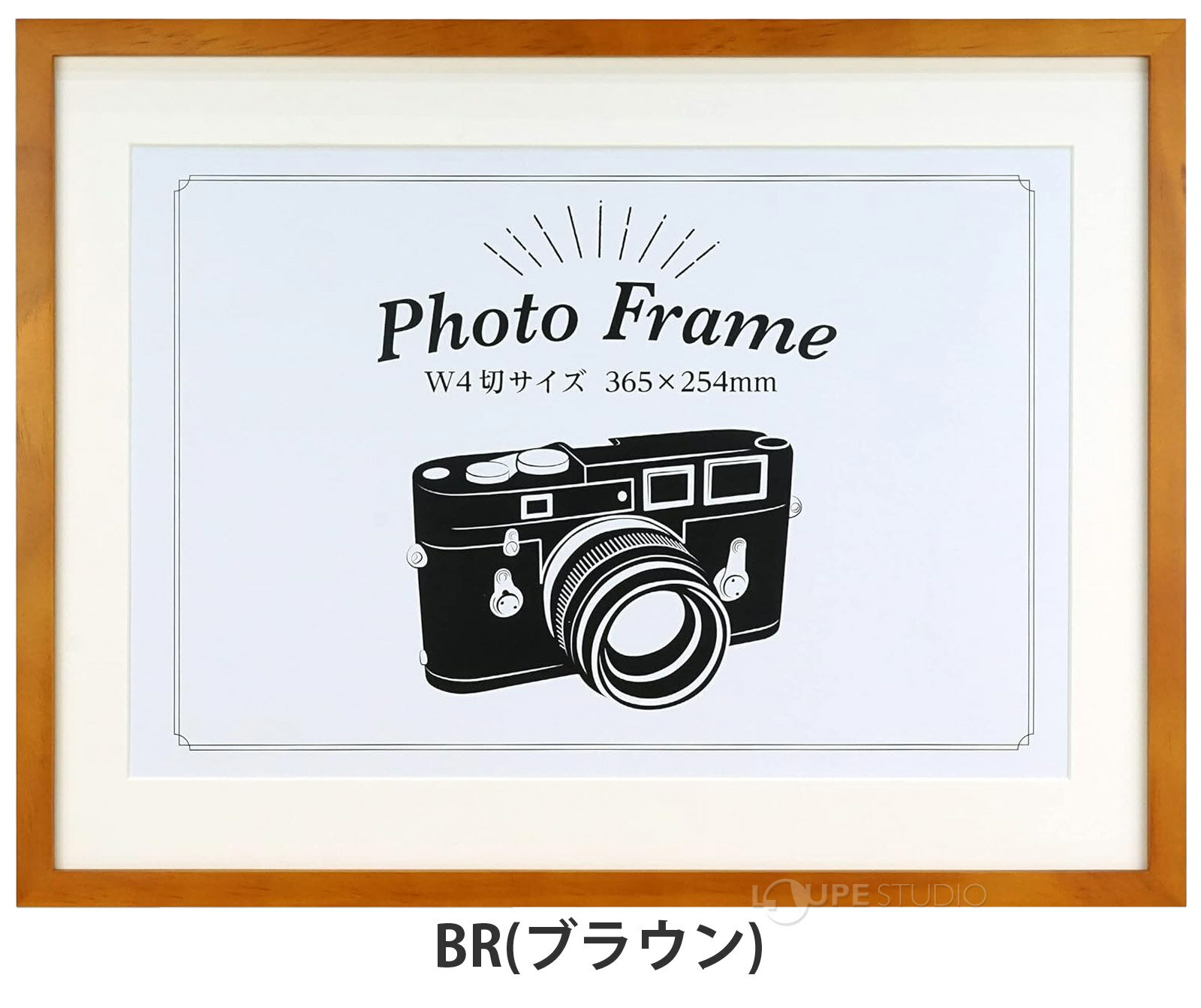 フォトフレーム ワイド四切 壁掛け おしゃれ ...の紹介画像3