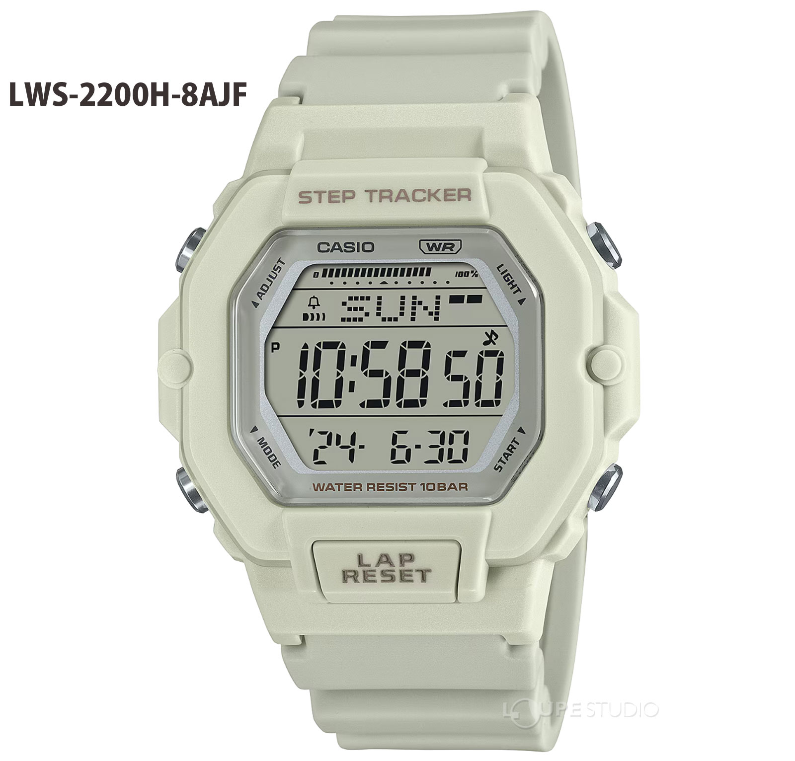 カシオ 腕時計 スポーツウォッチ 歩数計 LEDライト付き 10気圧防水 LWS-2200H CASIO ウォーキング ランニング マラソン おしゃれ