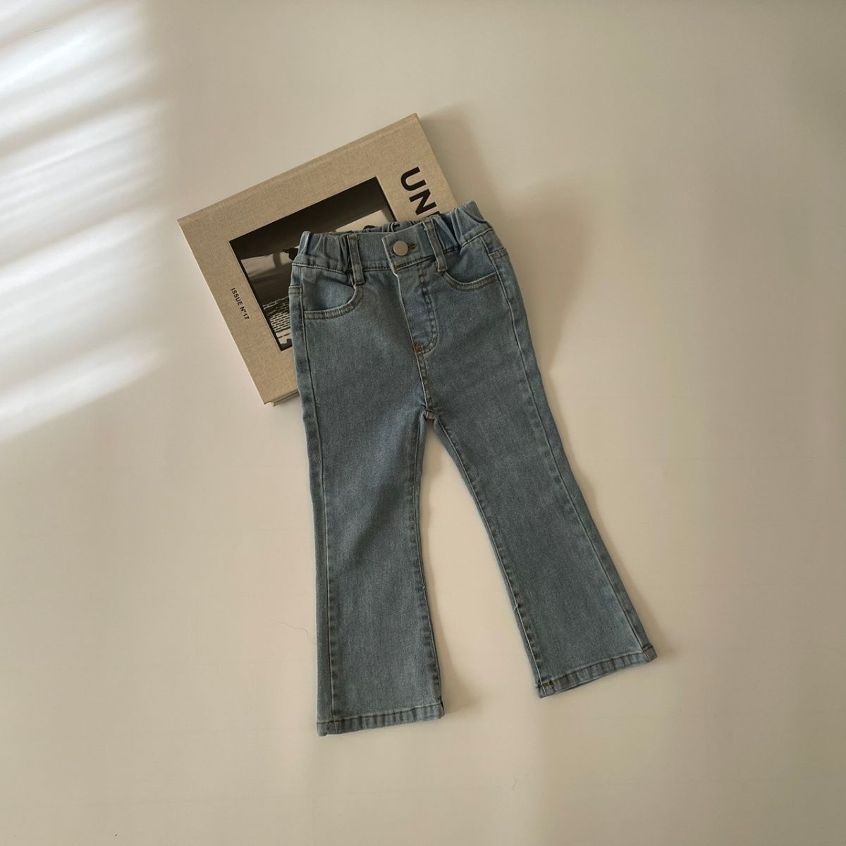 キッズ ベビー 女の子 デニム パンツ slim flare denim フレアデニム フレア ボト...