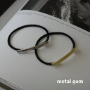 \10%OFFセール/ キッズ ベビー 女の子 レディース ヘアアクセサリー metal gom ヘアゴム ゴールド シルバー メタル 可愛い 輸入 子供服 春...