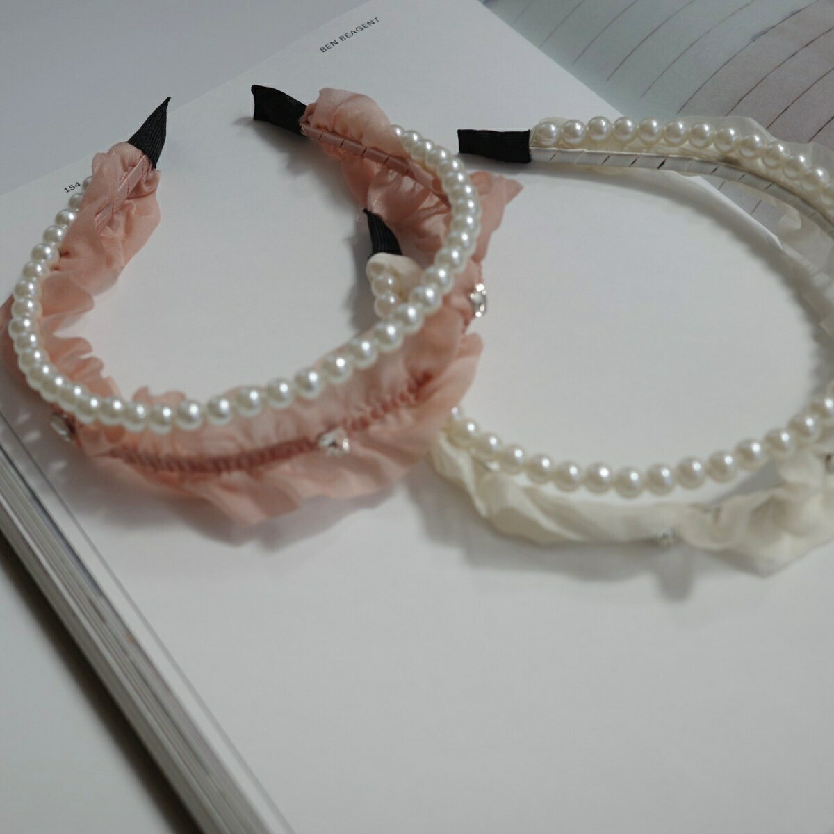 ���å� �٥ӡ� ���λ� �����塼����pearl tulle headband �ե��å����ʪ �إ����������� �إ������ �ѡ��� ���塼�� ȯɽ�� �ե����ޥ� �İ��� ���� ͢�� �Ҷ��� �� �� �� �� ����̵��