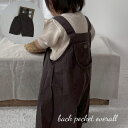 \20%OFFセール/ キッズ ベビー サロペット back pocket overall バック ポケット オールインワン オーバーオール 女の子 男の子 可愛い クラシック 70cm 80cm 90cm 100cm 海外 輸入 インポート 子供服 春 夏 秋 冬 送料無料