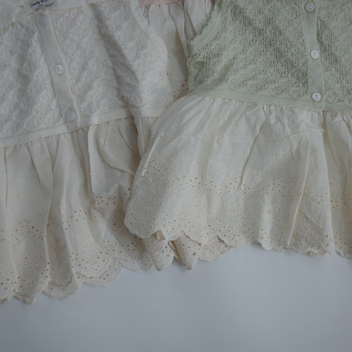 ���å� �٥ӡ� ���λ� �ȥåץ� collar lace docking tops �졼�� �ɥå��� Ʃ�����Ԥ� ���åȥ� �Ρ����꡼�� �İ��� 70cm 80cm 90cm 100cm 110cm ����ݡ��� ���� ͢�� �Ҷ��� �� �� �� ����̵��