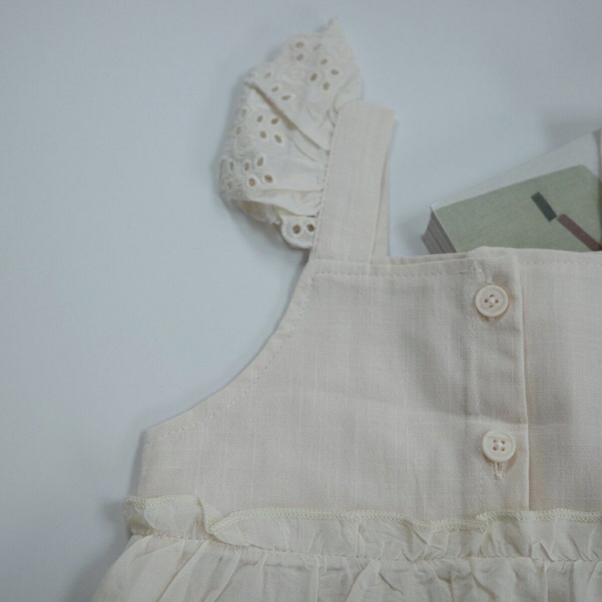 �٥ӡ� �����ڥå� ����ѡ��� cutwork lace rompers ���åȥ�� �졼�� �ɽ� ���åȥ� ���λ� 60cm 70cm 73cm 80cm 90cm ͢�� �Ҷ��� �� �� �� �� ����̵��