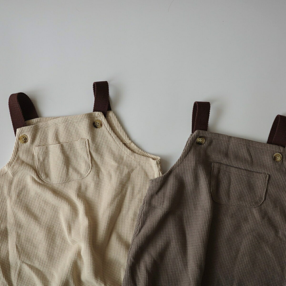 ���å� �٥ӡ� ���λ� �ˤλ� �����ڥå� waffle salopette ��åե� �ܥǥ������� ����ѡ��� �����륤���� �����С������� �ѥ�� ���󥰥ѥ�� Ĺ���ܥ� �֤���� ���åȥ� �İ��� �ڹ� �� 60cm 70cm 80cm 90cm ͢�� �Ҷ��� �� �� �� �� ����̵��