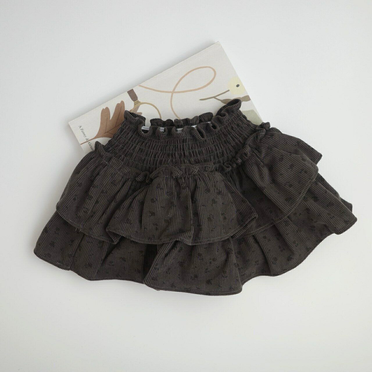 キッズ ベビー 女の子 ブルマ スカート flower tiered bloomer skirt 小花柄 フリ...