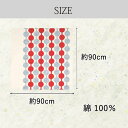 風呂敷　90cm　大判風呂敷　ふろしき　二四巾　お弁当　プレゼント　おしゃれ　レッド　赤　送料無料　メール便5ポイント 3