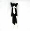 ロングキャット BLACK/WHITE サイズ:H30cm