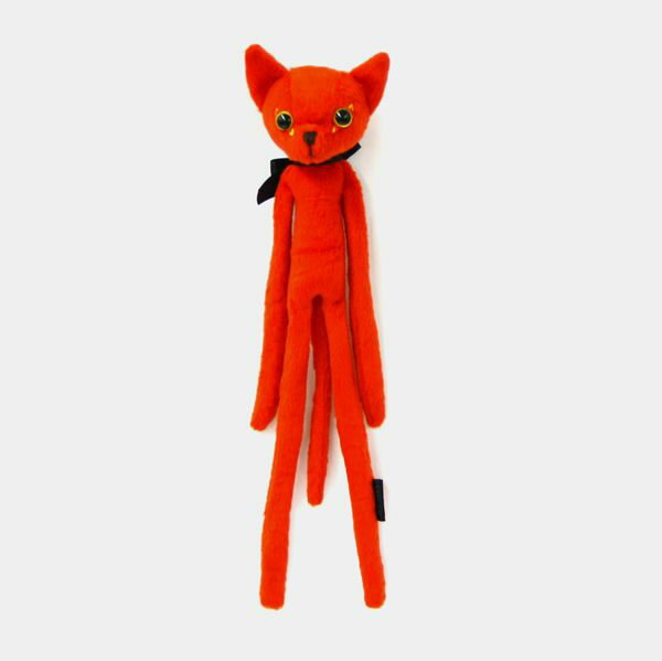 ロングキャット RED　サイズ：30cm
