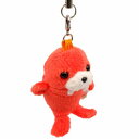 Dimple セイウチ 携帯ストラップ ボールチェーンキーホルダー サイズ:5cm ふわふわ もちもち もふもふ ぬいぐるみ おもちゃ ギフト 贈り物 お祝い ...