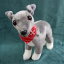 イタリアン・グレーハウンド 体長16cm 体高16.5cm 頭の高さ21cm Italian Greyhound 犬のぬいぐるみ いぬ イヌ 1,518円
