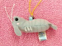 お魚携帯ストラップ シャコ/しゃこ サイズ:8cm ふわふわ もちもち もふもふ ぬいぐるみ おもちゃ ギフト 贈り物 お祝い プレゼント お誕生日 大きい/小...