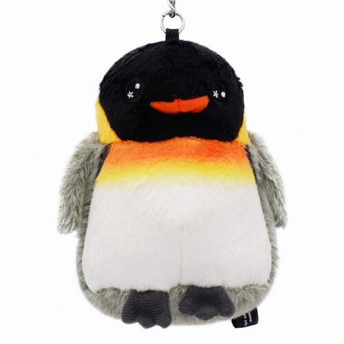 るんるん Penguin キングペンギン サイズ:10cm マスコットキーホルダー バッグチャーム