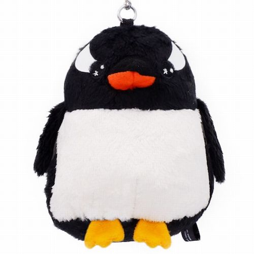 るんるん Penguin ジェンツーペンギン サイズ:10cm マスコットキーホルダー バッグチャーム