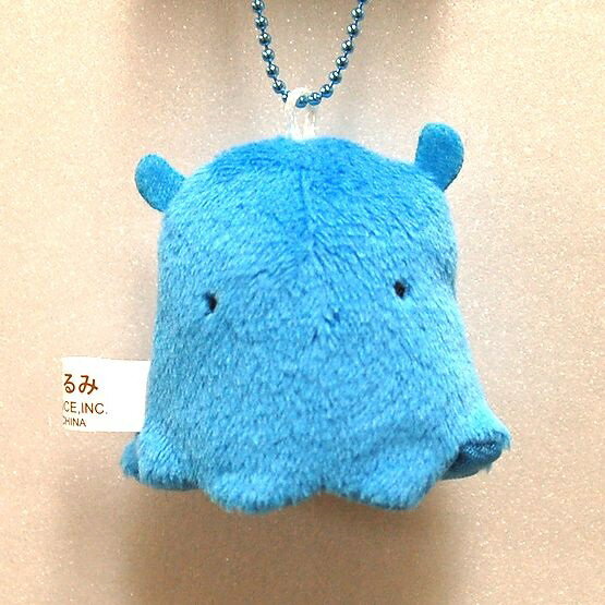 ゆびぐるみキーホルダー メンダコ BLUE サイズ:4.5cmのサムネイル